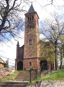 Kirche in  Rothenburg
